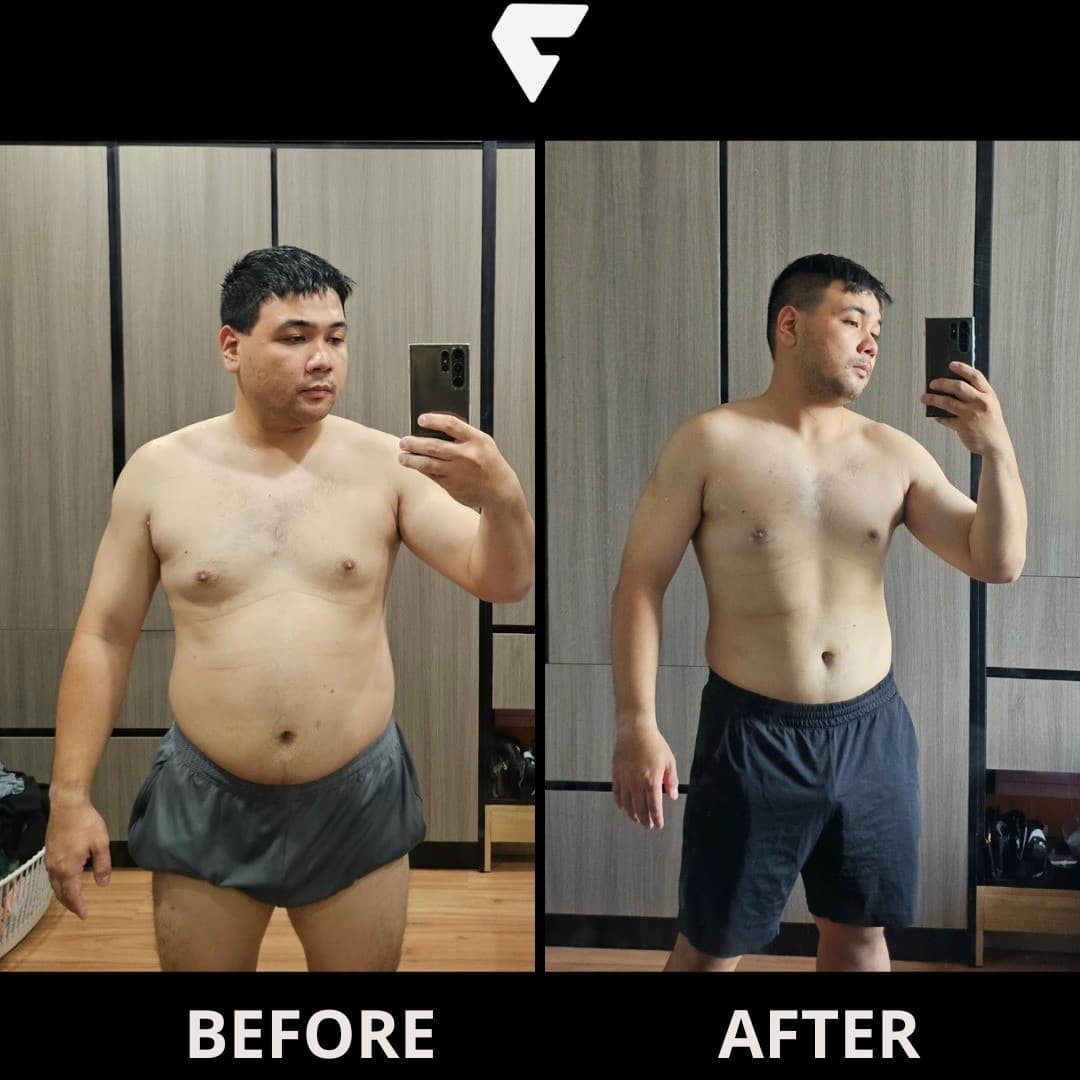 Fitness Culture Club before-after transformation 9