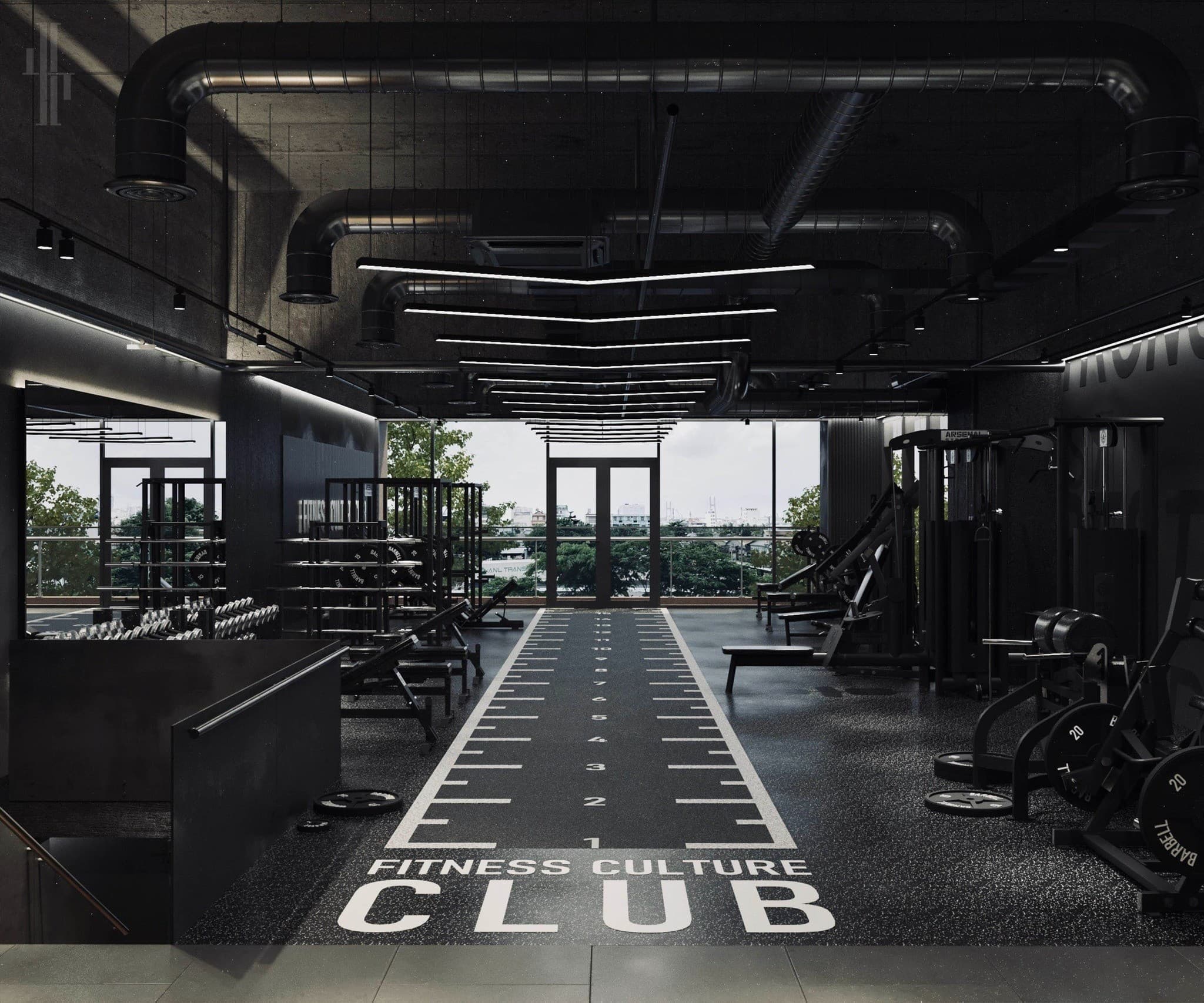 Fitness Culture Club private in-club space 7